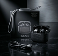 Buds Pro 5 ANC ENC wireless earbuds with carbon fiber charging case, lanyard and USB cable